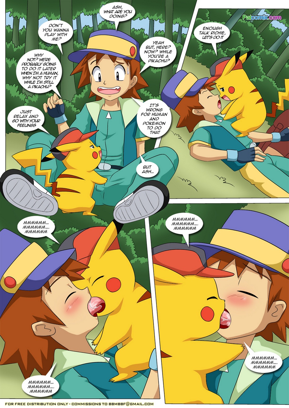 Pokemon ☻ 40) The New Adventures Of Ashchu 2 Pokemon Comic Porn 