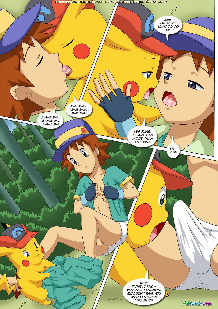 Pokemon porn comic ash-pikachu x richie