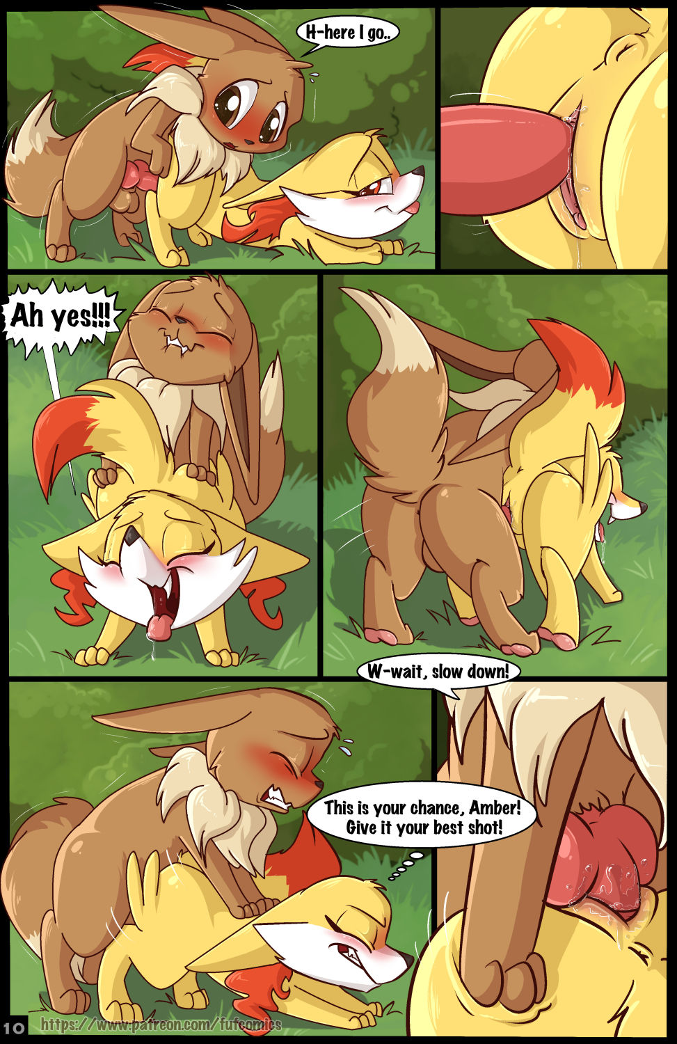 Pokemon fennekin porn comics