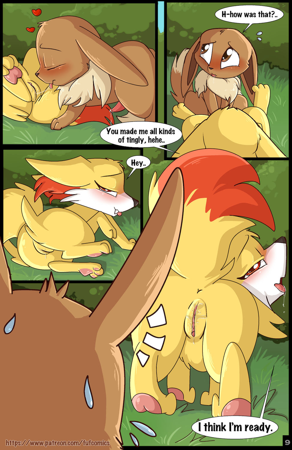 Pokemon fennekin porn comics