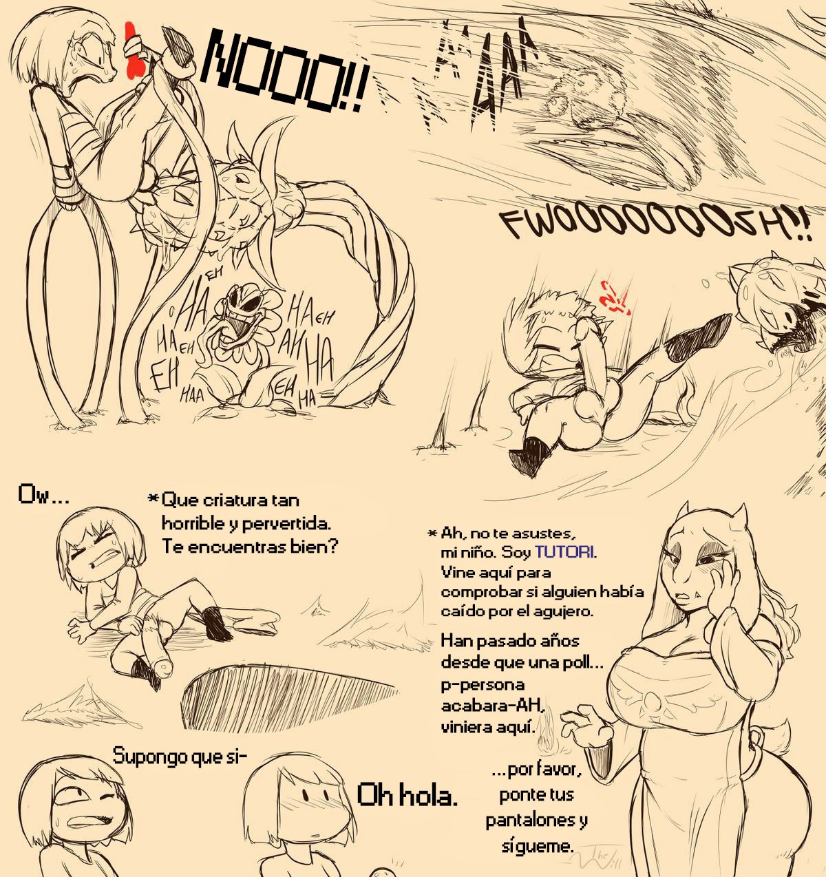 Under(Her)Tail parte 1.