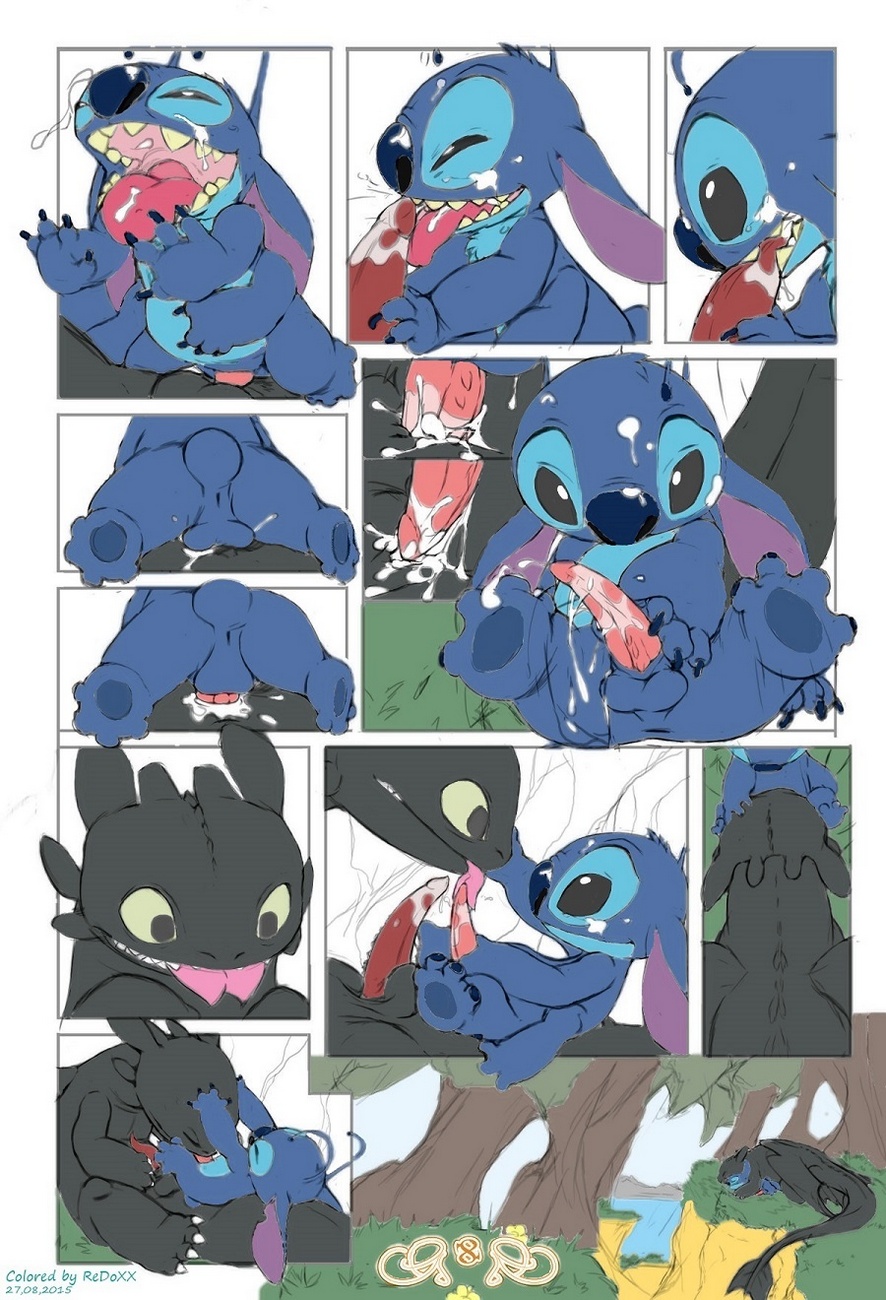 Furry ☻ 83) Stitch vs Toothless 