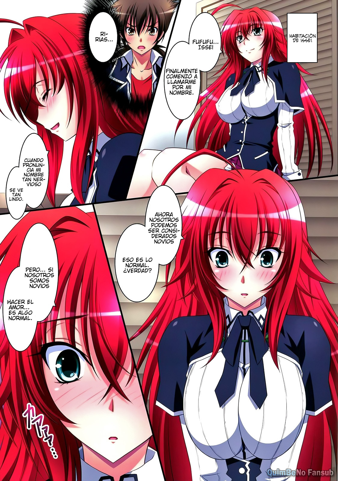 High School <b>Dxd</b> I Love Rias Princesa Escarlata 1.