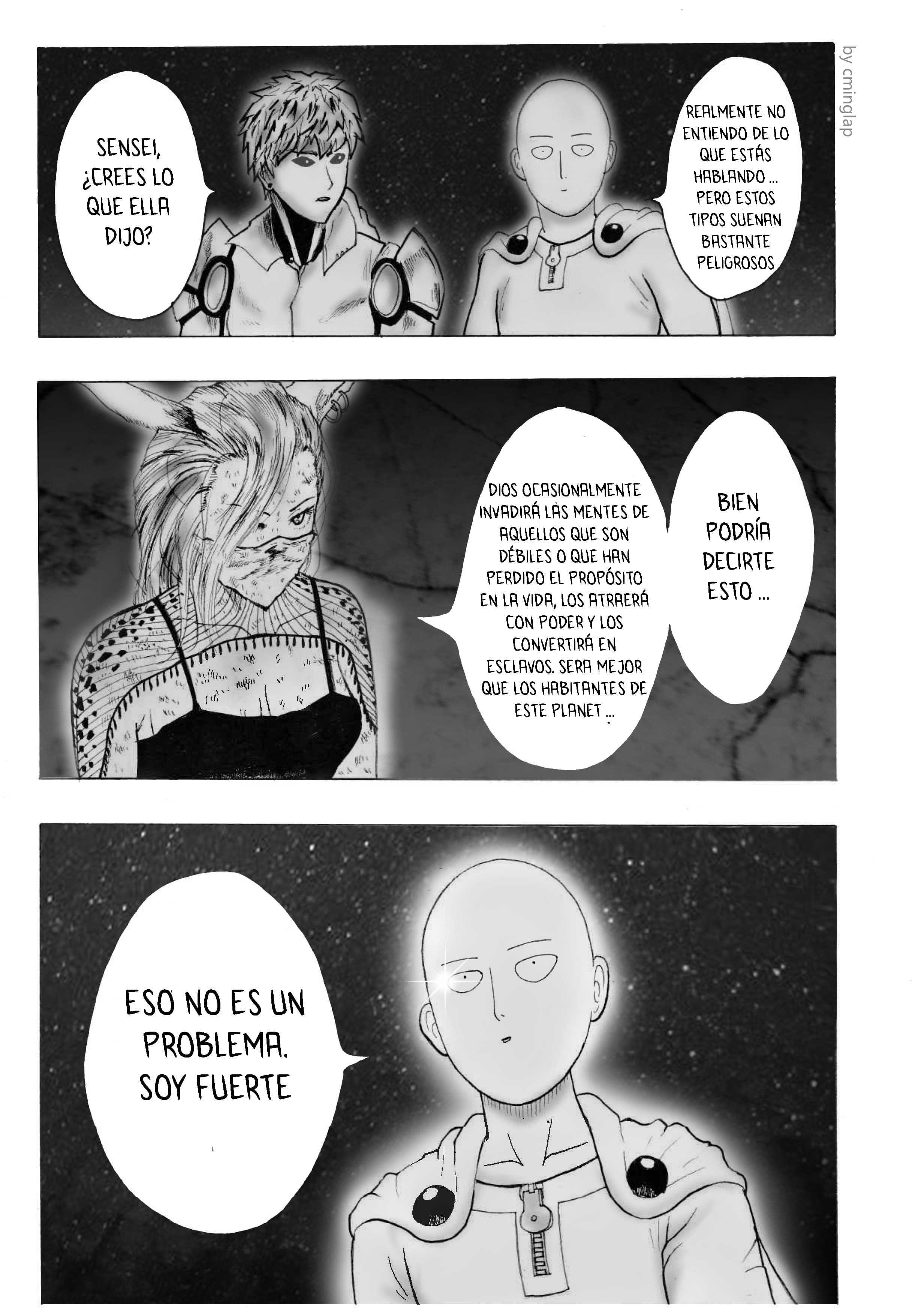 Saitama vs god манга фото 81