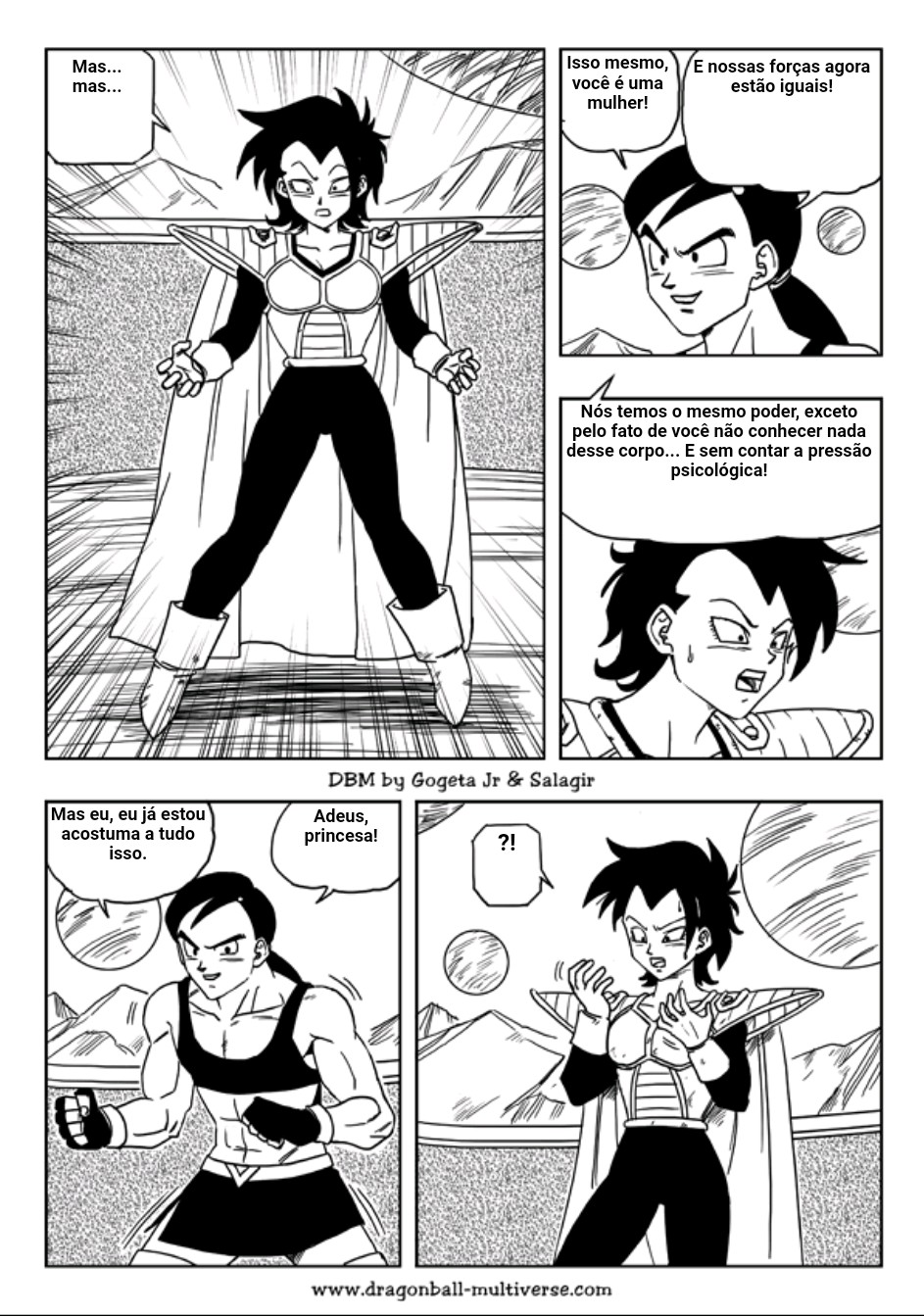 Dragon ball multiverse манга фото 28