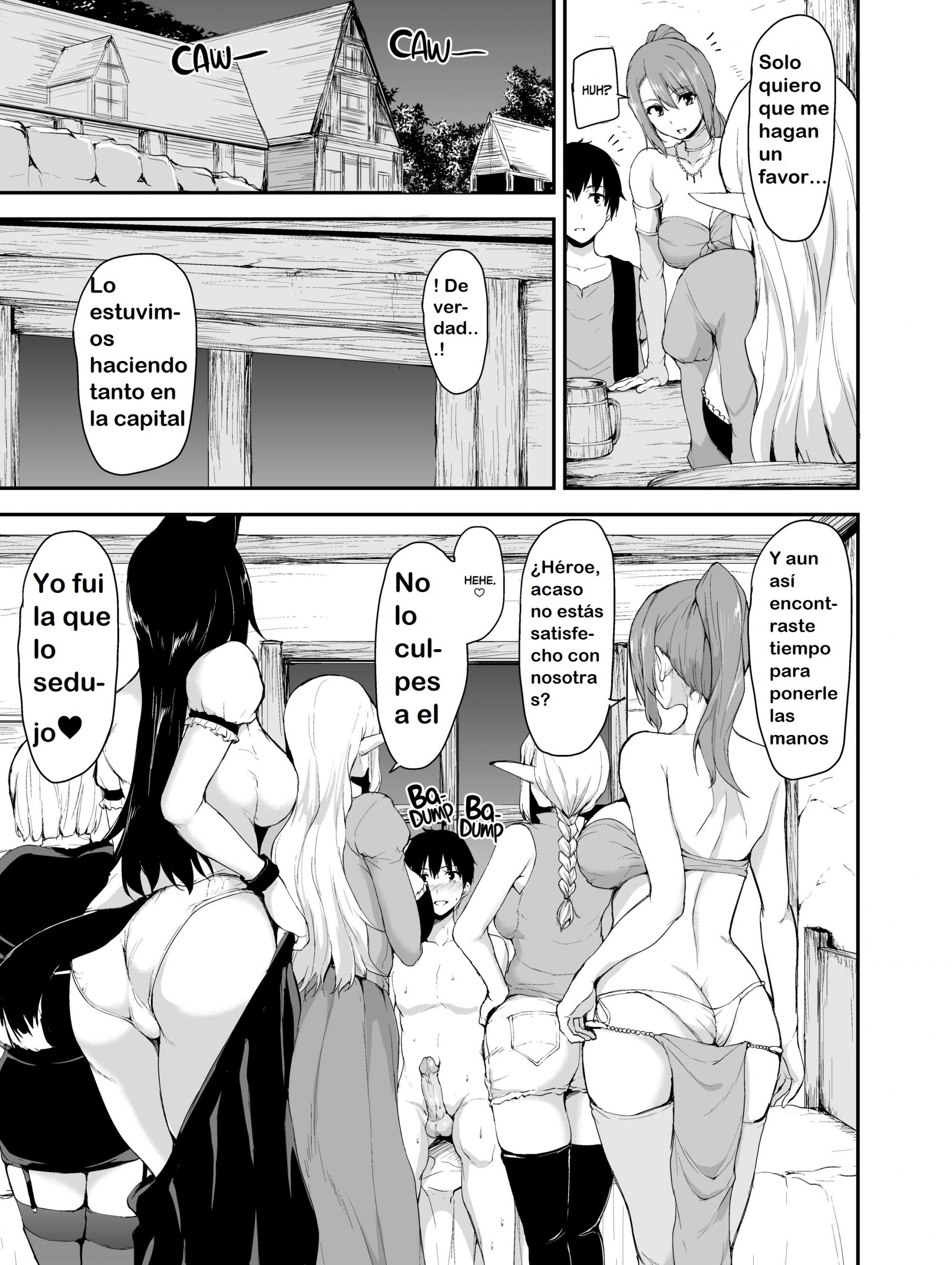 Anime hentai isekai harem monogatari фото 60