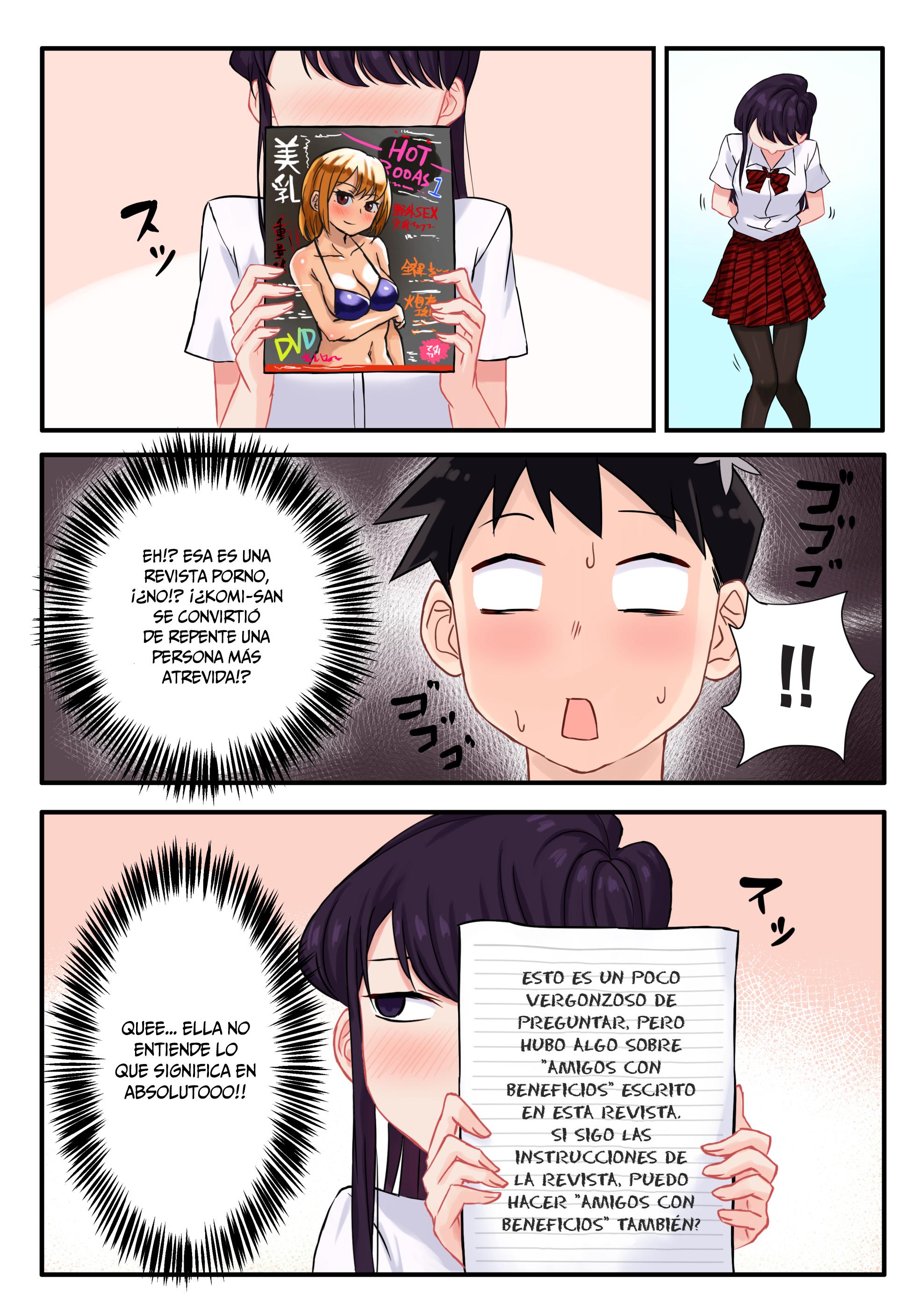 манга komi san wa komyushou desu фото 89