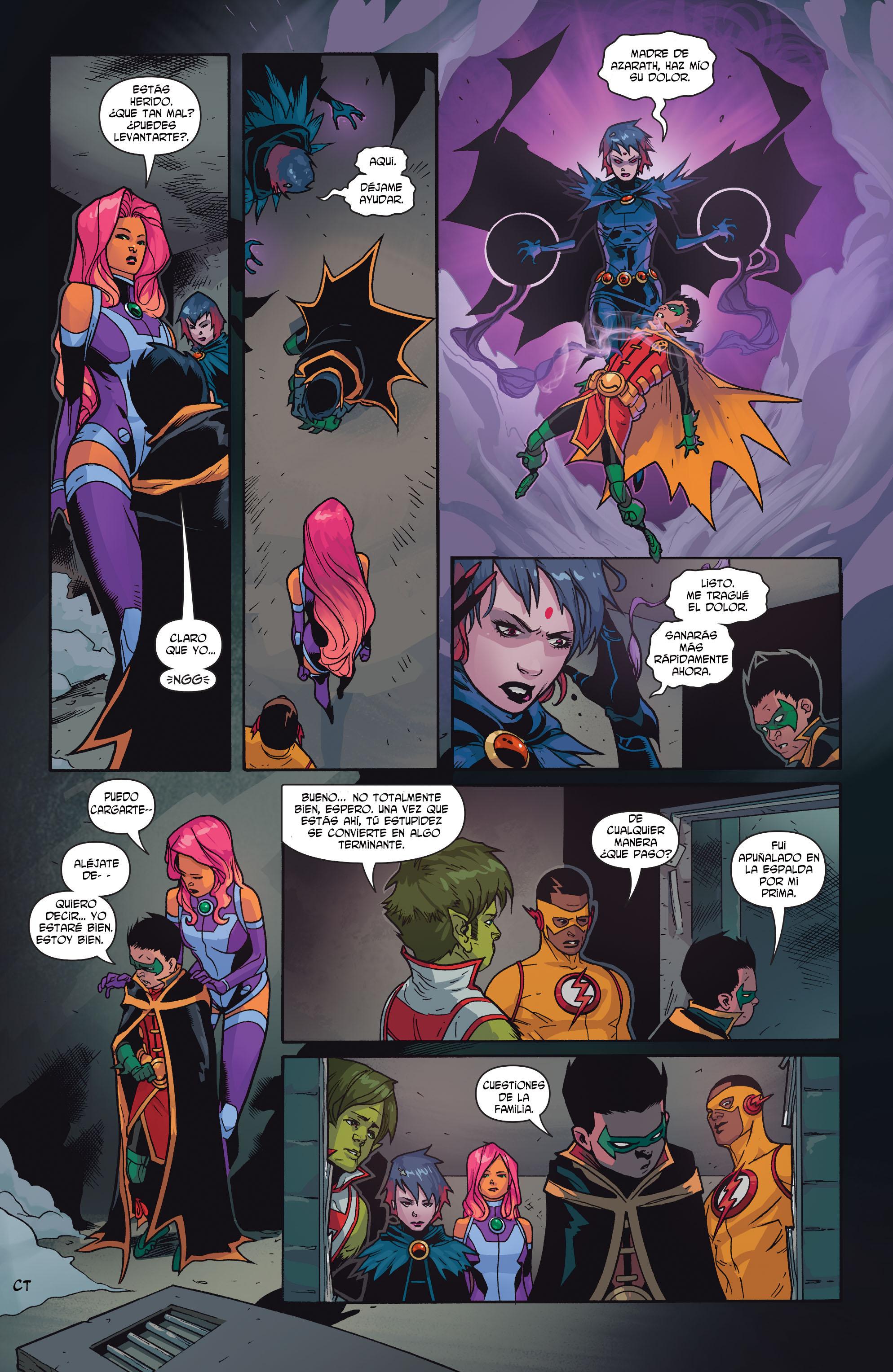 Teen titans online comics