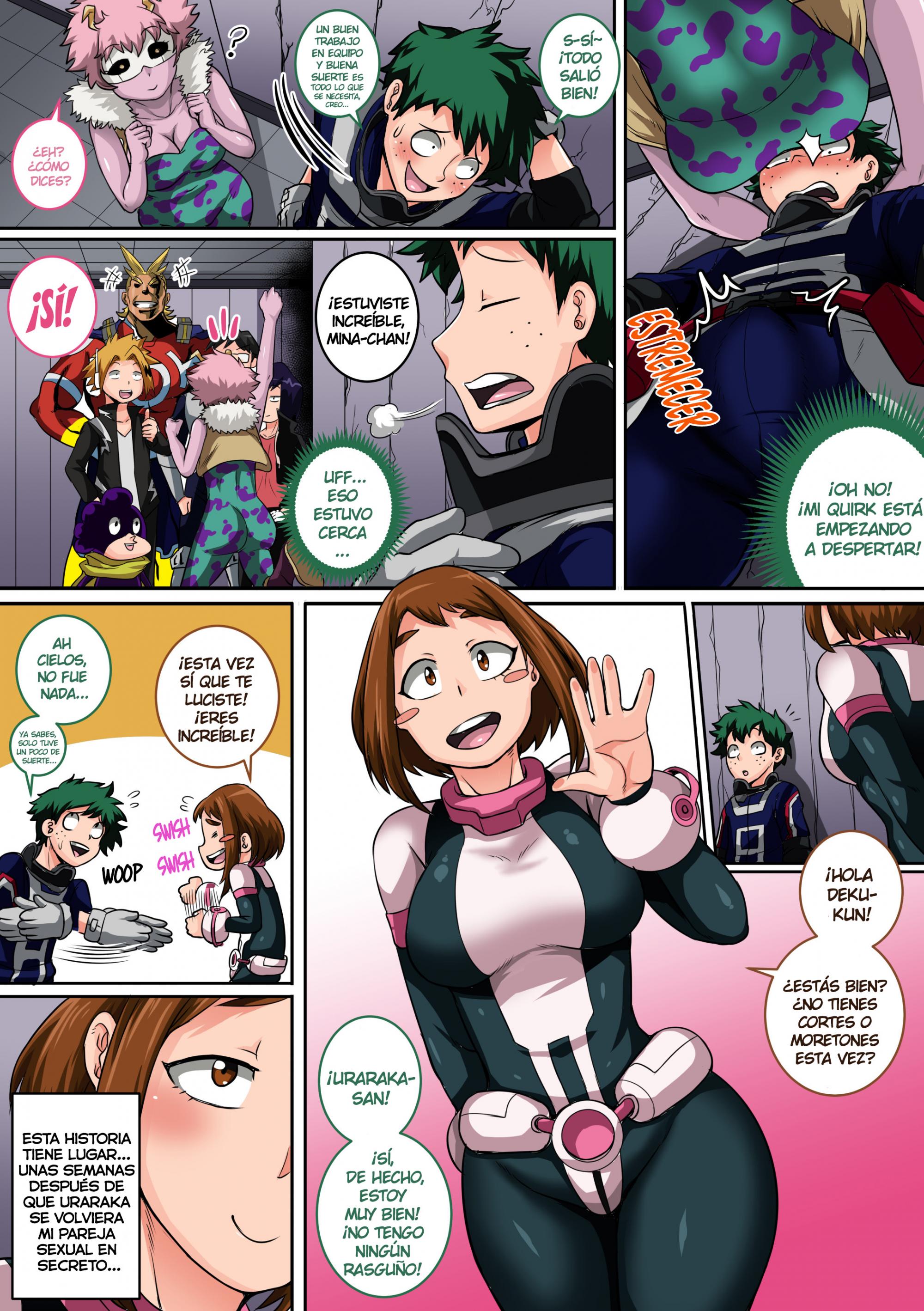 My hero academia sex comic