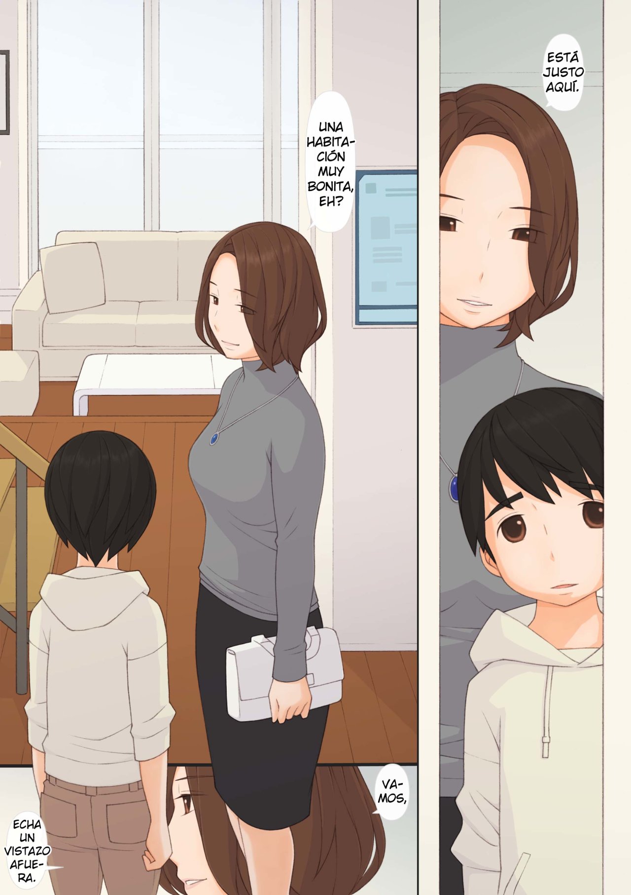 Doujin mom and son