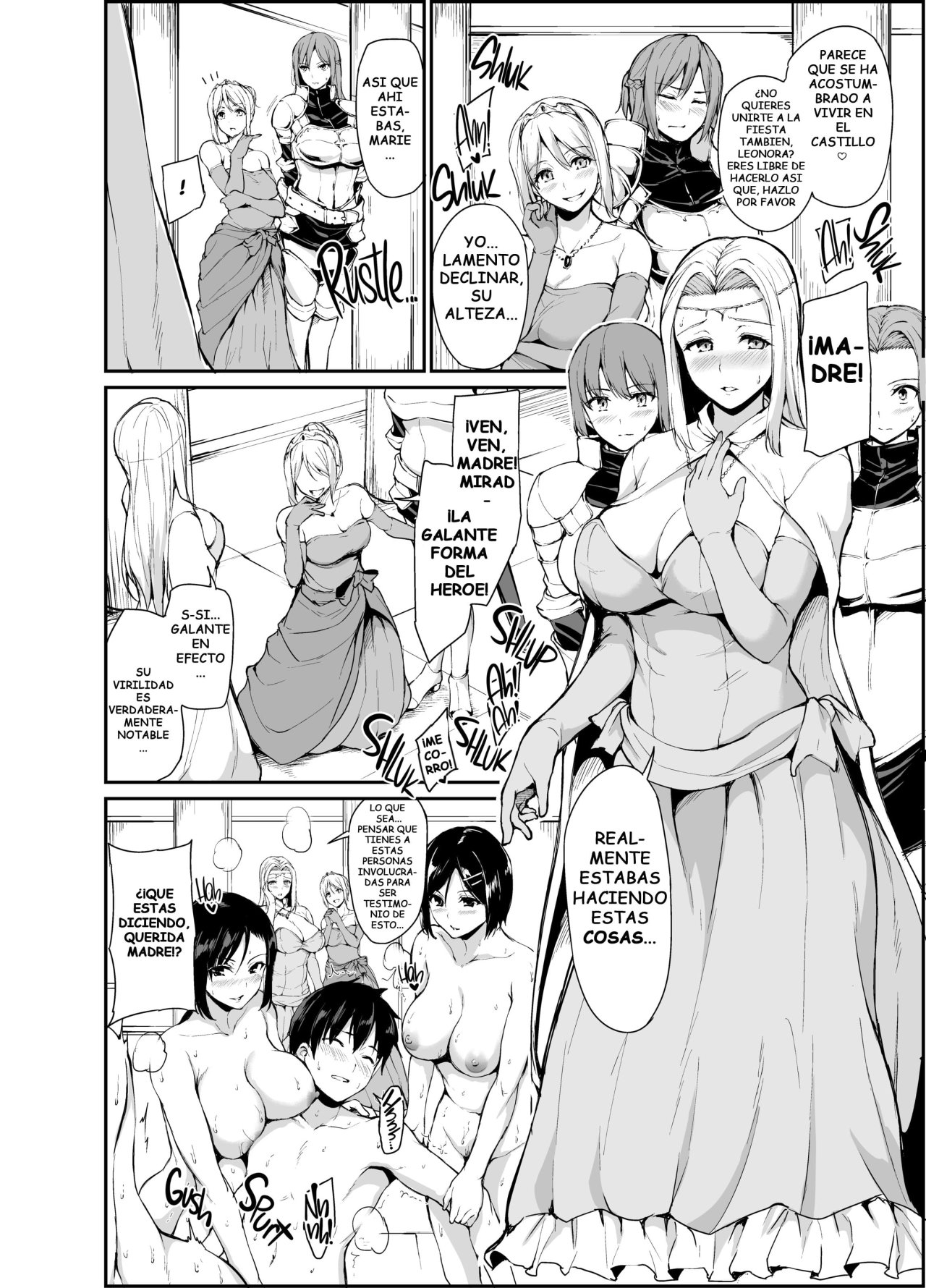 DOUJIN Tachibana Omina Isekai harem monogatari 4.